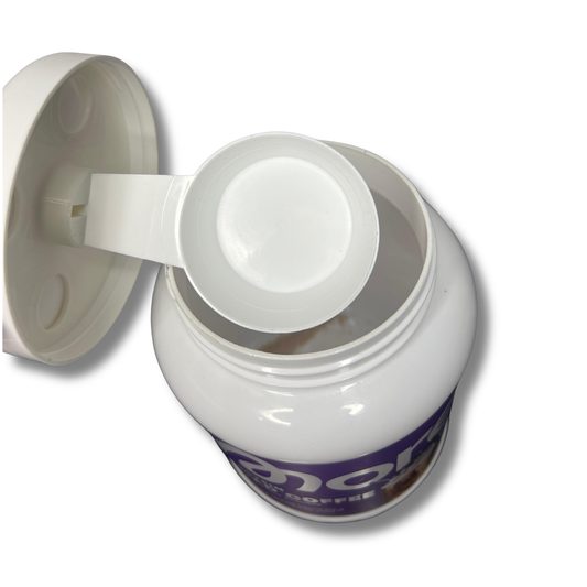 More Messlöffel Halter Innen Deckel – Halte deinen Protein-Messlöffel sauber | Geeignet für 300 g / 600 g Dosen