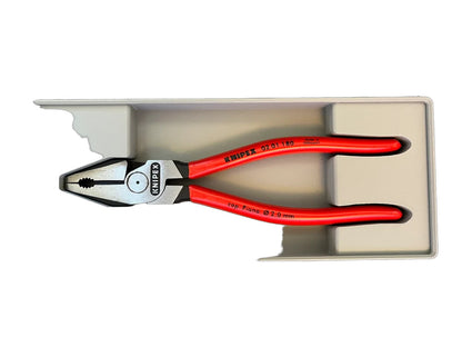 Gridfinity-Aufbewahrungsbox für Kombizange, passend für Knipex 02 01 180, 1 Stück