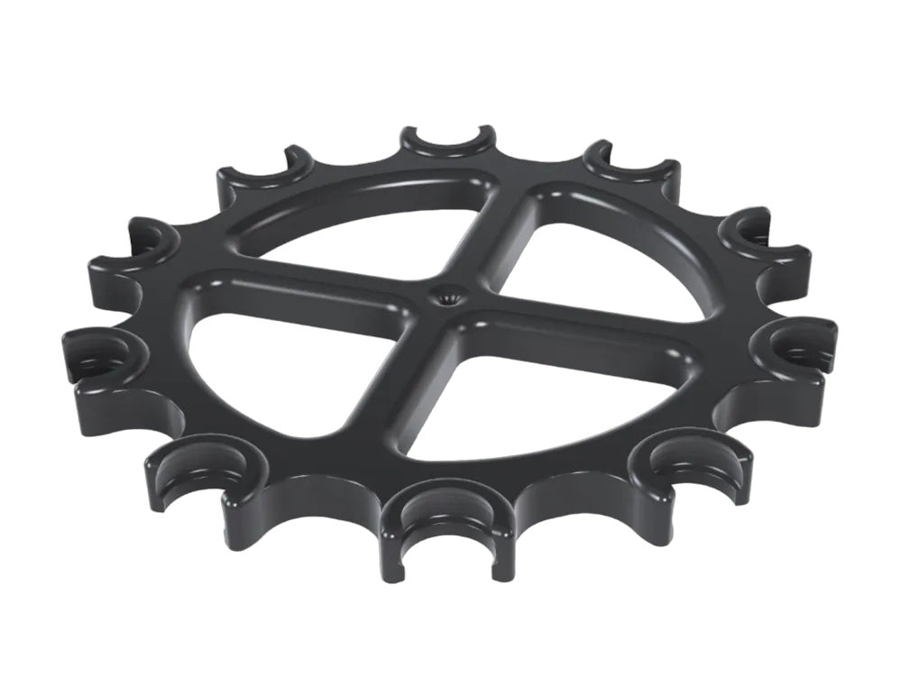 Bierflaschenträger aus PETG für bis zu 10 Bierflaschen, Schwarz, 1-teilig, 240 x 240 x 30 mm