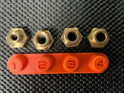 PETG-Halter für einen Gasflaschen-Fülladapter – Ansicht 2
