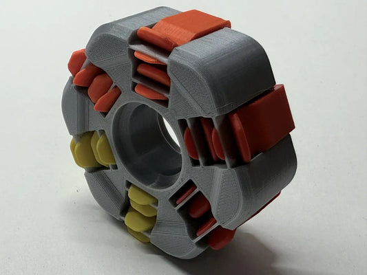 25-mm-Spanngurtclip mit Organizerhalter – Clip für Gurtband, Spanngurte und Ratschenspanngurte, PLA, Grau, 1 Stück – Ansicht 2