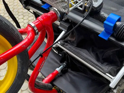 Zwei Laufradhalter aus ABS im 2er-Set – Ansicht 2