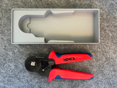 Aufbewahrungsbox für HDMCA HSC8 6-4A Crimpzange, Gridfinity-Organizer-Einsatz, 1 Stück