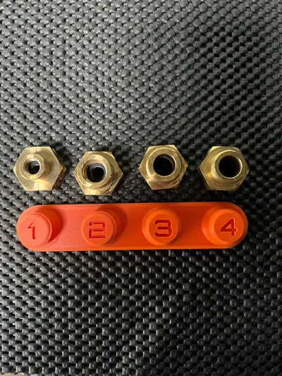 PETG-Halter für einen Gasflaschen-Fülladapter – Ansicht 3