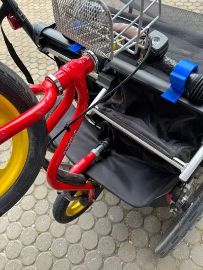 Zwei Laufradhalter aus ABS im 2er-Set – Ansicht 4