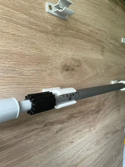 Zweiteiliger Wandhalter für eine 20-mm-Handkurbel – Ansicht 4