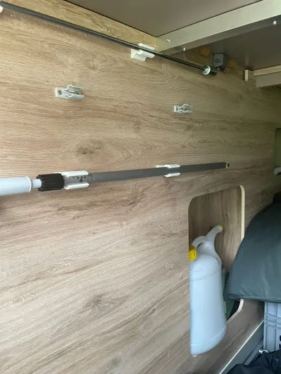 Zweiteiliger Wandhalter für eine 20-mm-Handkurbel – Ansicht 5