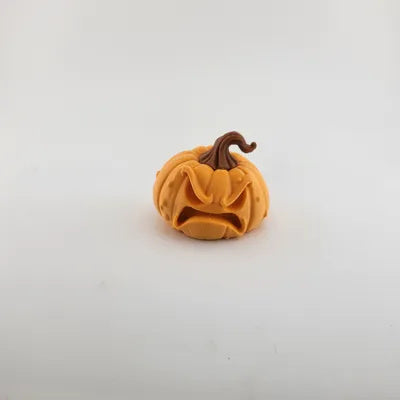 Zwei PLA-Kürbisdekorationen mit Jack-o'-Lantern-Motiv – Ansicht 5