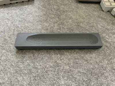 3D-gedruckter Gridfinity-Einsatz für Bosch Go, PLA, Schwarz, 200 x 41 x 17 mm, 1 Stück – Ansicht 5