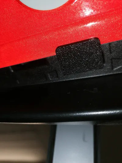 Zwei PETG-Kennzeichenclips für einen Fahrradträger – Ansicht 6
