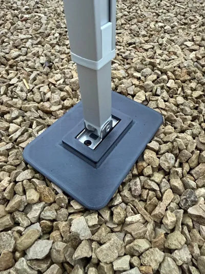 Zwei PETG-Stützplatten für Markisenstützen – Ansicht 6