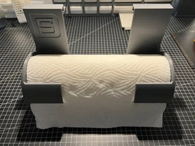 Verstellbarer PETG-Küchenrollenhalter mit Windrosenmotiv – Ansicht 9