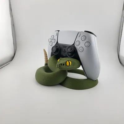 Schlangenförmiger Controllerständer für einen PS5- oder PS4-Controller – Ansicht 11