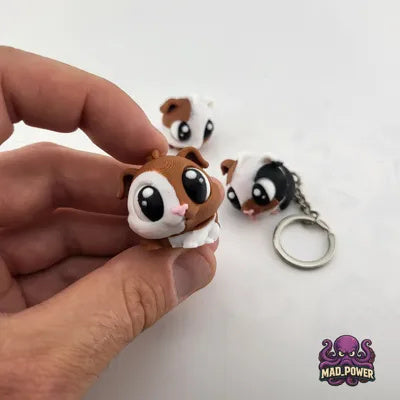 Zwei Hamster-Schlüsselanhänger aus PLA – Ansicht 18