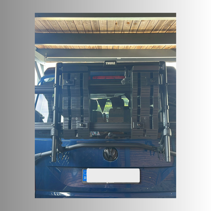 Auffahrkeil-Halterung für VW T6 / T5 Fahrradträger WanderWay, Fahrzeugspezifische Montagehalterung