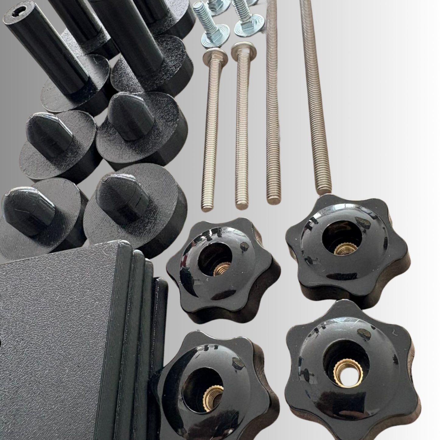 Auffahrkeil-Halterung für VW T6 / T5 Fahrradträger WanderWay, Fahrzeugspezifische Montagehalterung