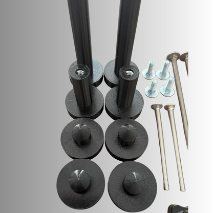 Auffahrkeil-Halterung für VW T6 / T5 Fahrradträger WanderWay, Fahrzeugspezifische Montagehalterung