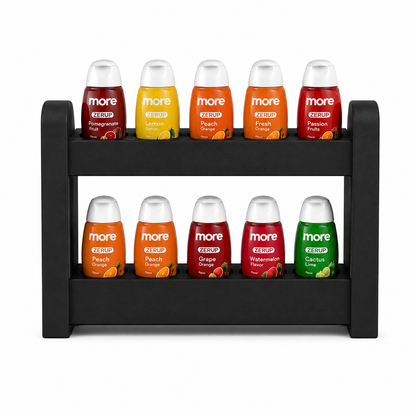 Sirupständer für Flaschen – Kompatibel mit More Nutrition Zerups & ESN-Sirupflaschen – Küchen- & Bar-Organisation, robustes Design
