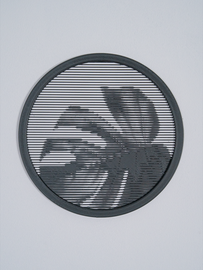 Personalisiertes Halftone-Bild – Dein Foto als außergewöhnliches 3D-Kunstwerk