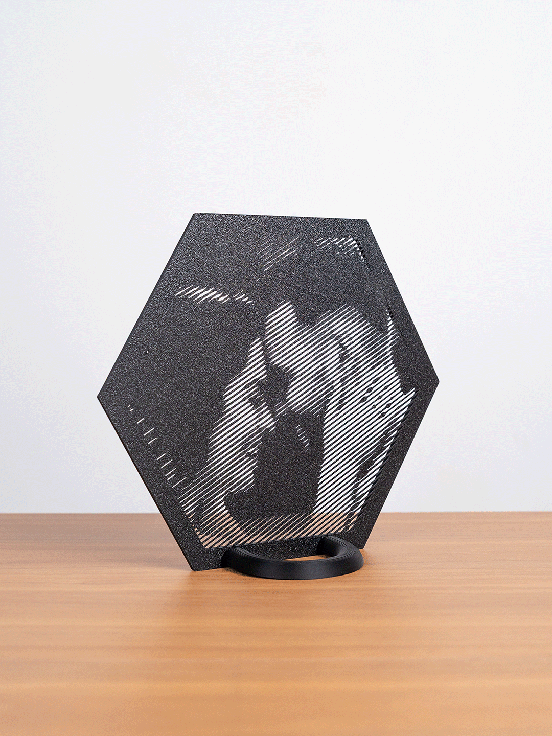 Personalisiertes Halftone-Bild – Dein Foto als außergewöhnliches 3D-Kunstwerk