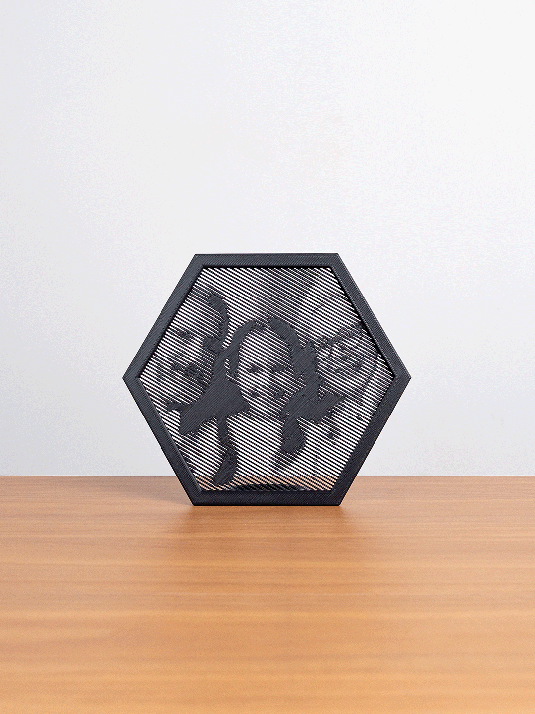 Personalisiertes Halftone-Bild – Dein Foto als außergewöhnliches 3D-Kunstwerk