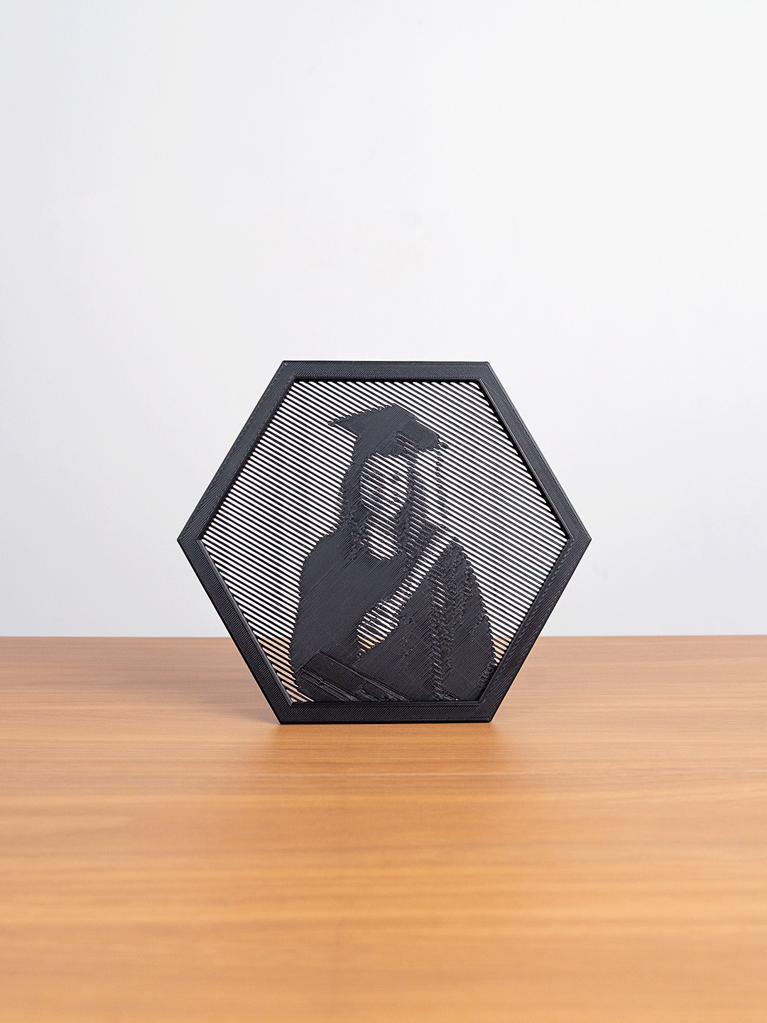 Personalisiertes Halftone-Bild – Dein Foto als außergewöhnliches 3D-Kunstwerk