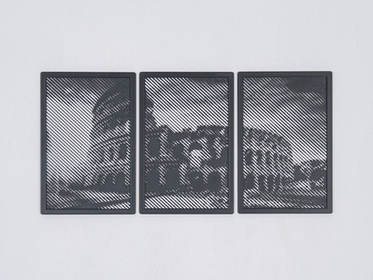 Personalisiertes Halftone-Bild – Dein Foto als außergewöhnliches 3D-Kunstwerk