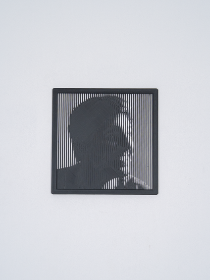 Personalisiertes Halftone-Bild – Dein Foto als außergewöhnliches 3D-Kunstwerk