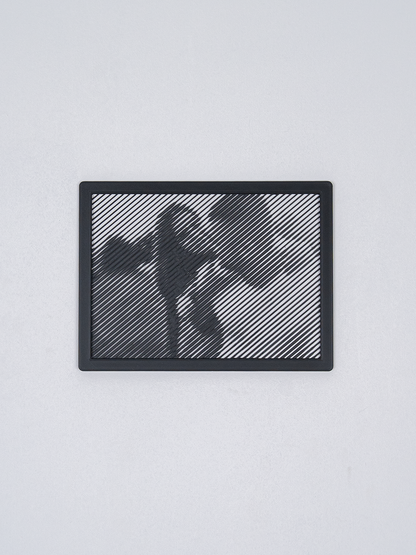 Personalisiertes Halftone-Bild – Dein Foto als außergewöhnliches 3D-Kunstwerk
