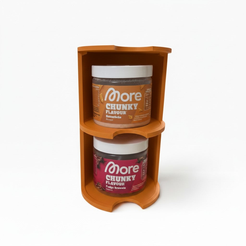 Stapelhilfe für Chunky Flavour Dosen – kompatibel mit 90 g & 150 g | 3-teiliges Set für More / ESN
