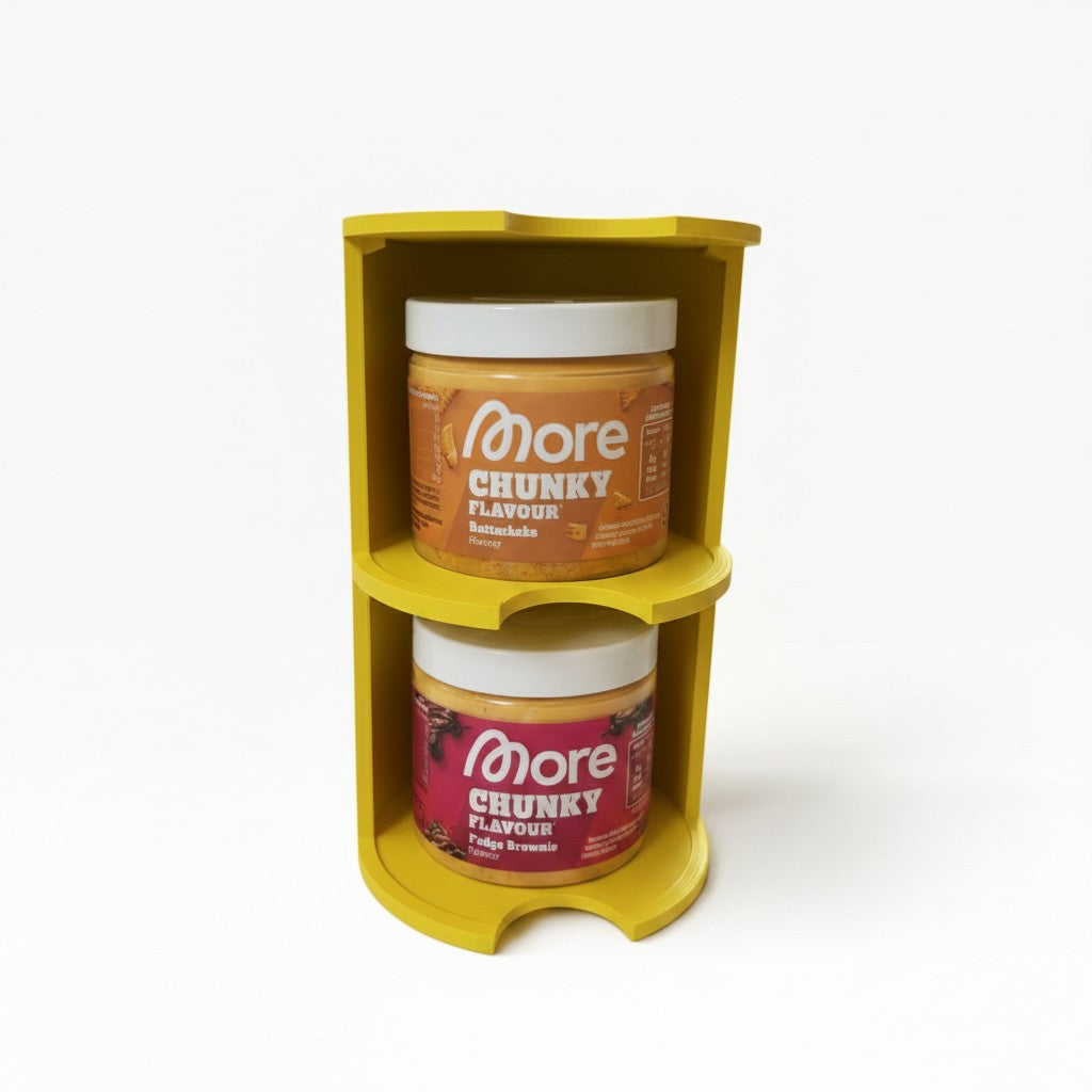 Stapelhilfe für Chunky Flavour Dosen – kompatibel mit 90 g & 150 g | 3-teiliges Set für More / ESN