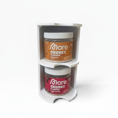 Stapelhilfe für Chunky Flavour Dosen – kompatibel mit 90 g & 150 g | 3-teiliges Set für More / ESN