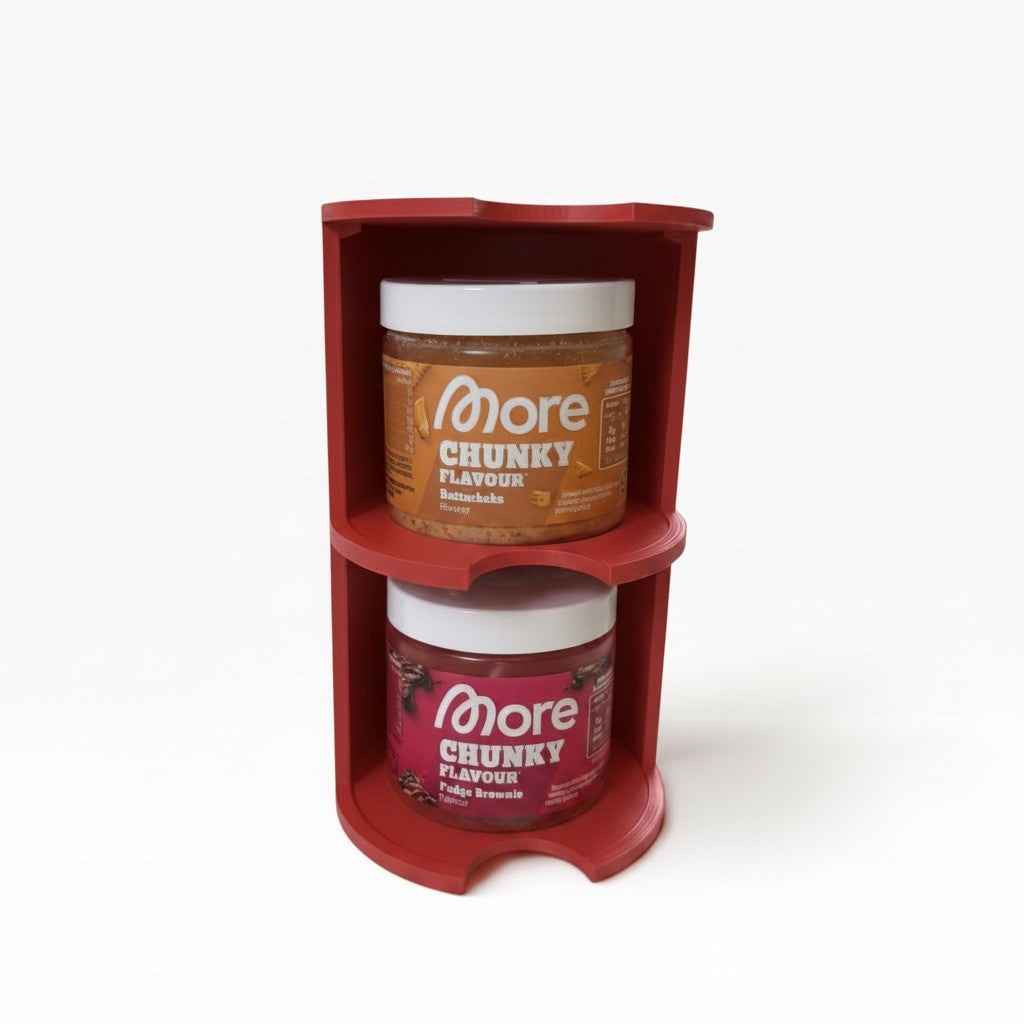 Stapelhilfe für Chunky Flavour Dosen – kompatibel mit 90 g & 150 g | 3-teiliges Set für More / ESN