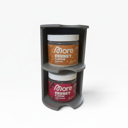 Stapelhilfe für Chunky Flavour Dosen – kompatibel mit 90 g & 150 g | 3-teiliges Set für More / ESN