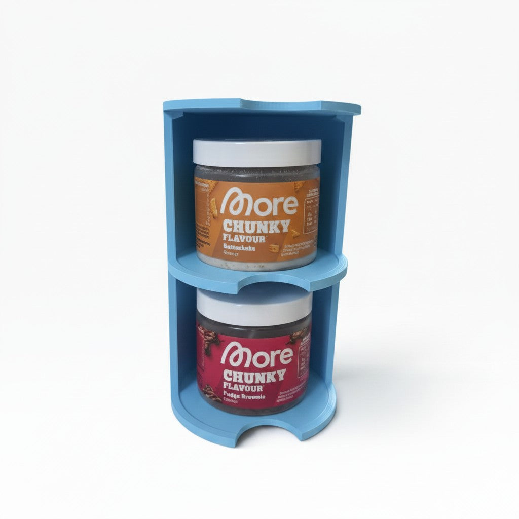 Stapelhilfe für Chunky Flavour Dosen – kompatibel mit 90 g & 150 g | 3-teiliges Set für More / ESN