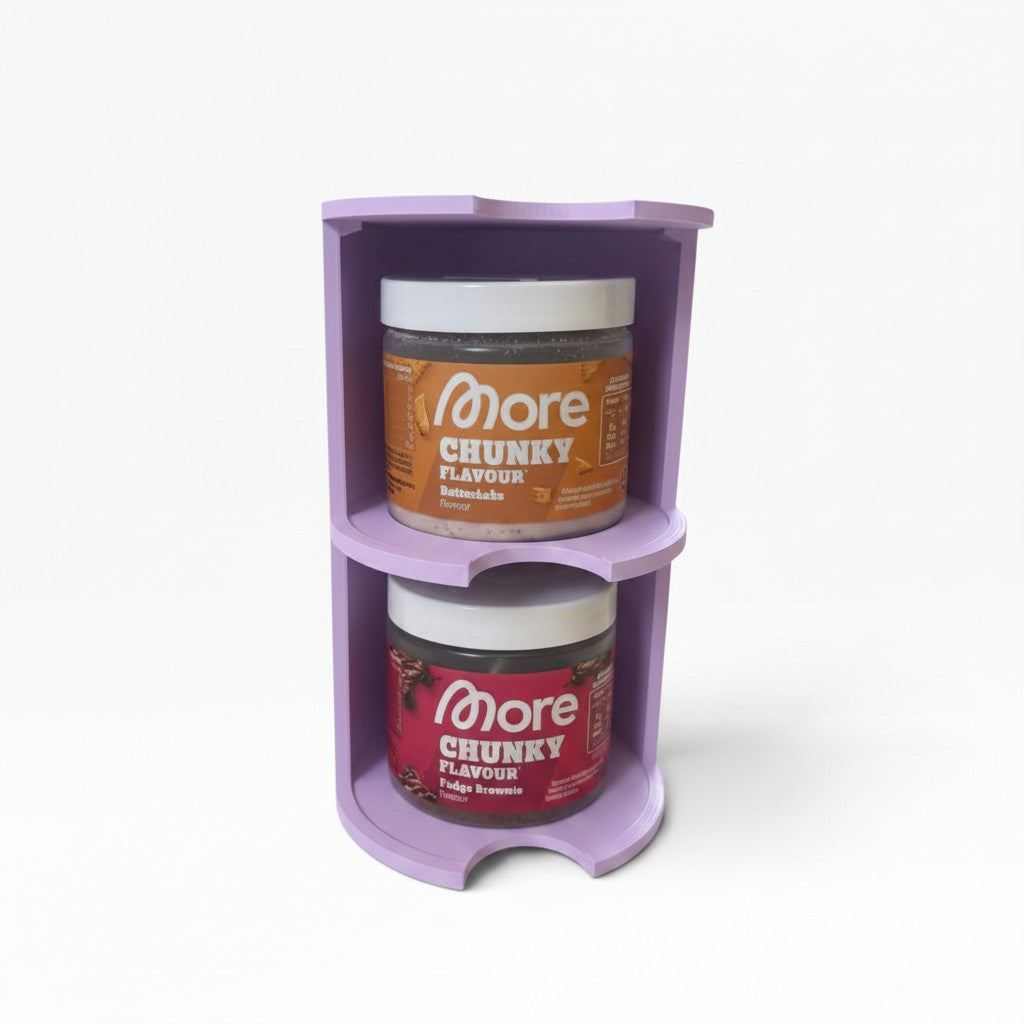 Stapelhilfe für Chunky Flavour Dosen – kompatibel mit 90 g & 150 g | 3-teiliges Set für More / ESN