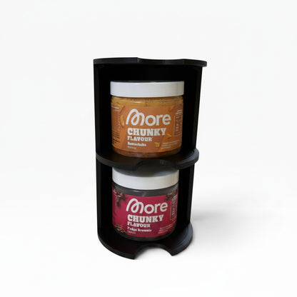 Stapelhilfe für Chunky Flavour Dosen – kompatibel mit 90 g & 150 g | 3-teiliges Set für More / ESN