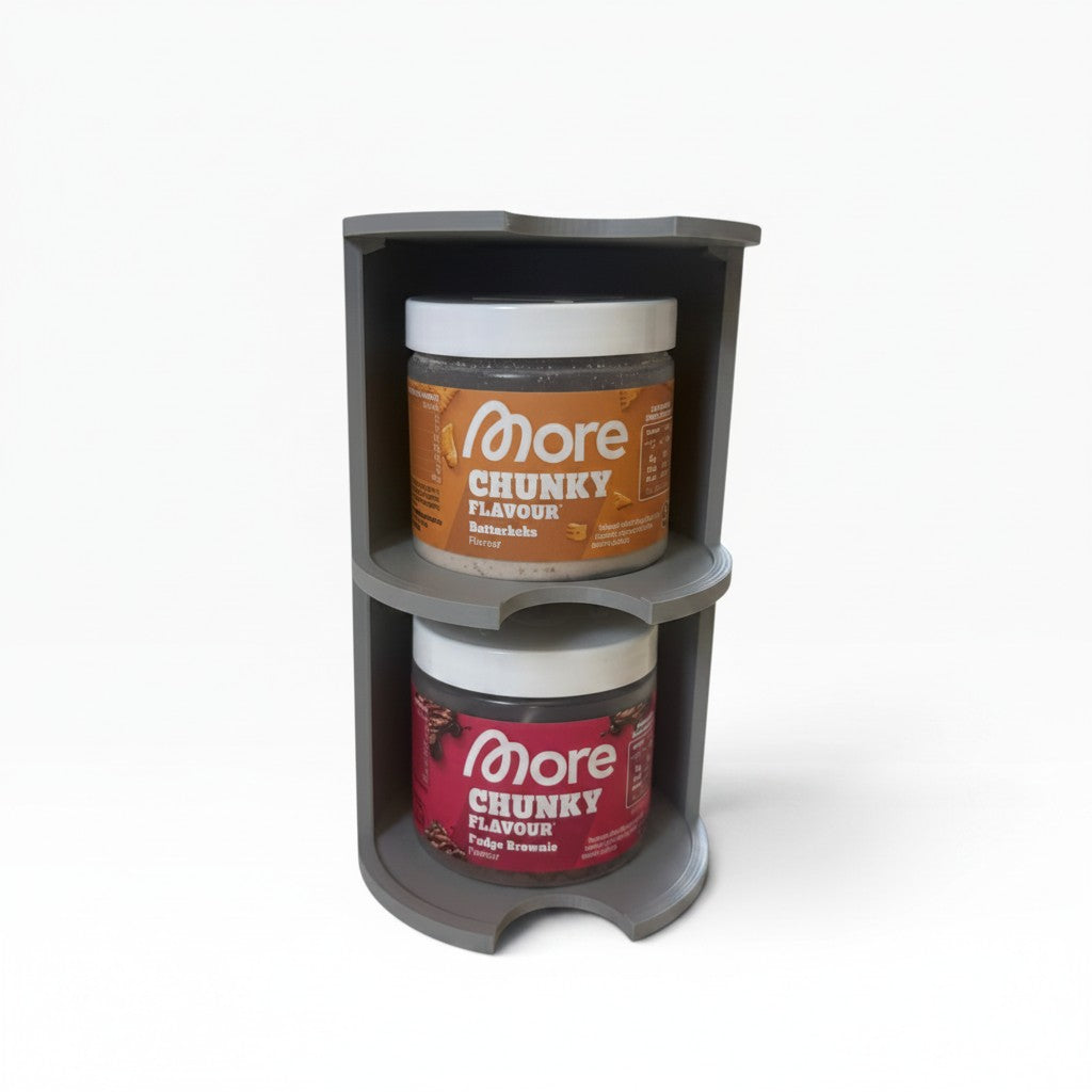 Stapelhilfe für Chunky Flavour Dosen – kompatibel mit 90 g & 150 g | 3-teiliges Set für More / ESN