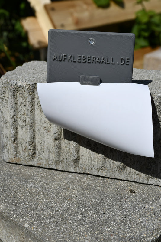 Sticker Stab Platte - Aufkleber Stab - Sticker Aplicator Platte - Aufkleber Stange - Ultras - Fussball (Kopie)